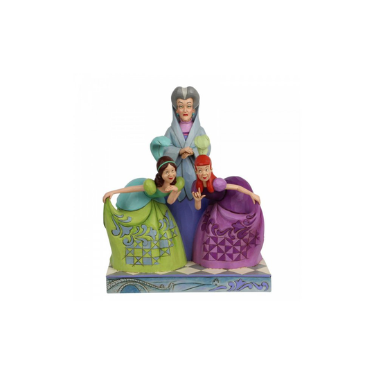Disney Traditions Lady Tremaine, Anastasia and Drizella (Cinderella) Figurine