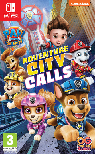 PAW Patrol The Movie: Adventure City Calls Switch Game
