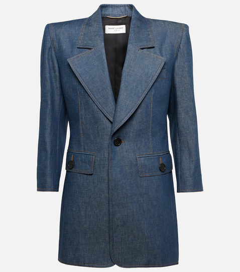 Denim blazer
