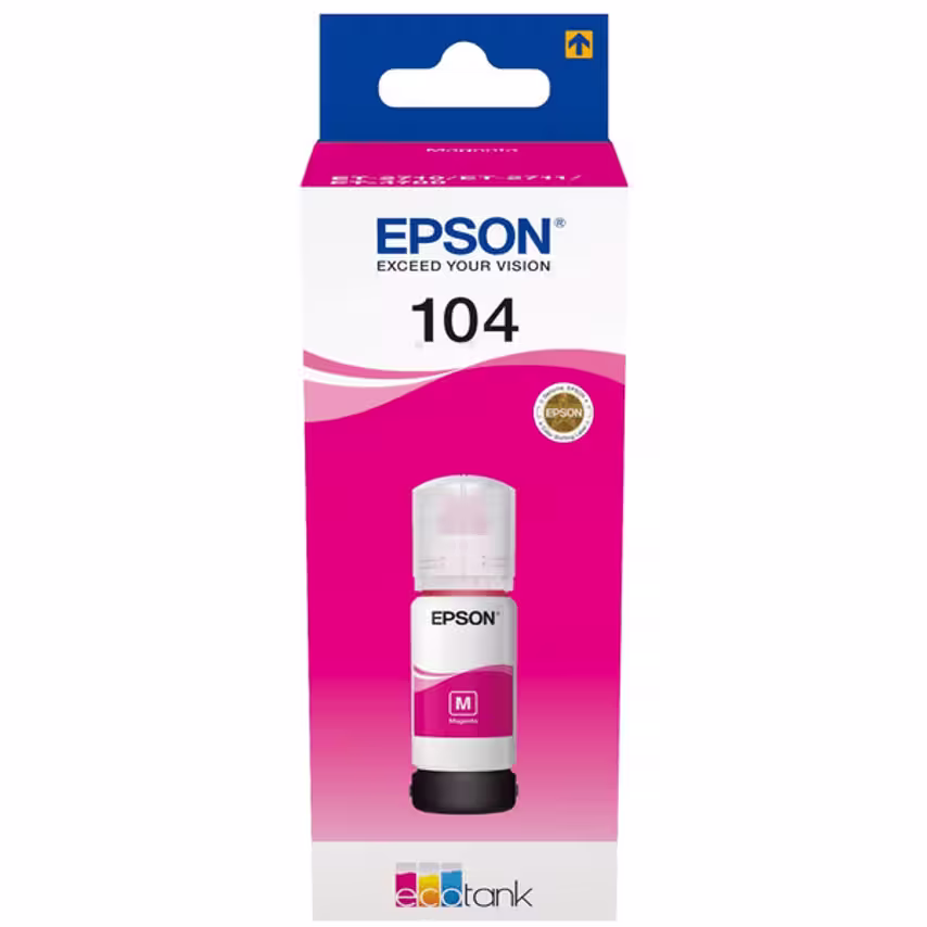 Epson Epson 104 Magenta Ink Bottle 70ml - C13T00P340