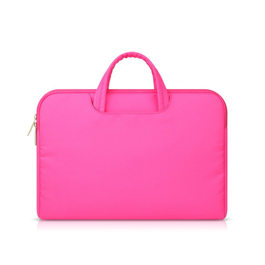 (HP 14 / 14s -14"inch Laptops, Pink) Bag With Handles Case Cover Pouch For 14"inch HP Laptops