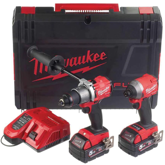 Multicore M18 Fuel Twin Power Pack, 2 x 5.0AH Batteries