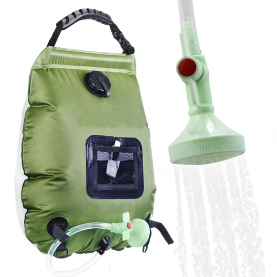 Outdoor Portable Solar Shower Bag Durable Camping Sun Compact Heated Water Bags