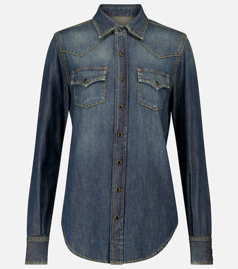 Denim shirt