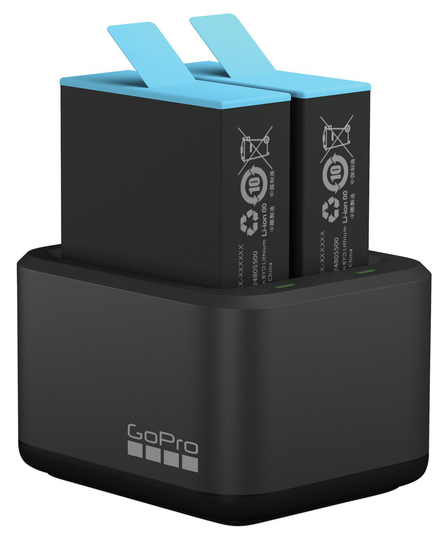 GoPro HERO9 & HERO10 Dual Battery Charger and Battery