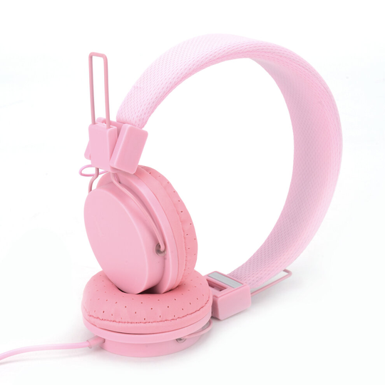 (Pink) NEW Kid Earphones Earphones For iPad/Tablet