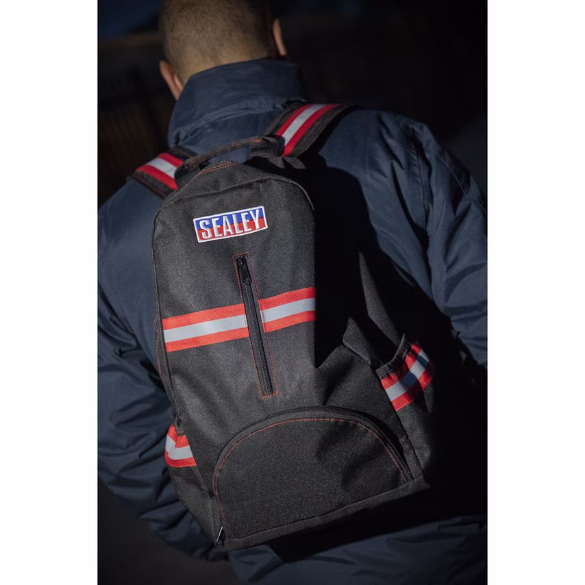 Sealey Backpack with Reflective Strips 23L