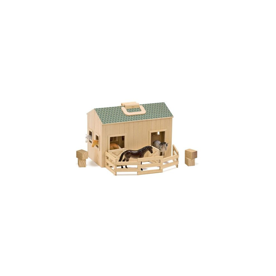 Melissa and Doug Fold and Go Stable