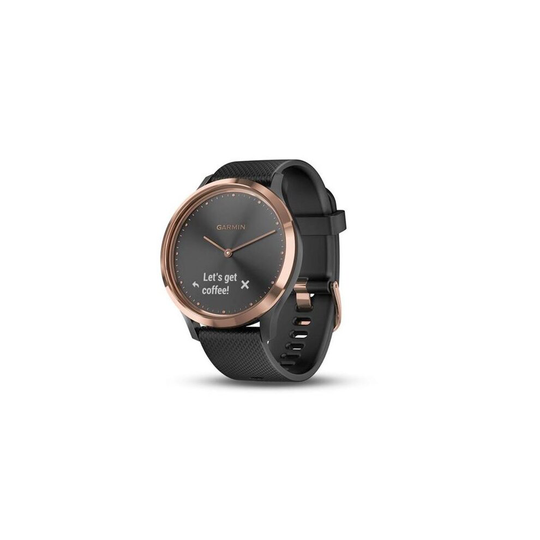 Garmin Vivomove HR Hybrid Smart Watch Activity Tracker Black/Rose Gold