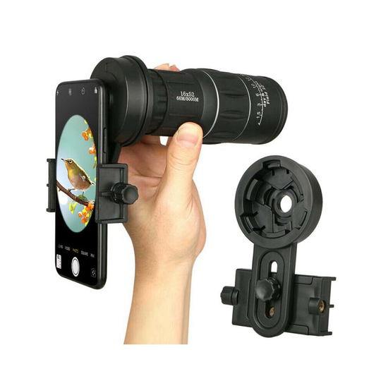 Cell Phone Adapter Mount Binocular Monocular Spotting Scope Telescope Universal
