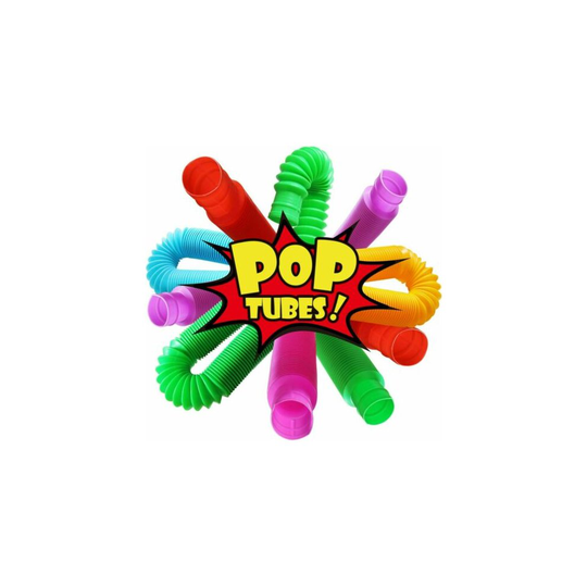 Fidget Pop Tube Stretch Pipe Toys Adults Kids Sensory Tools Random Colours