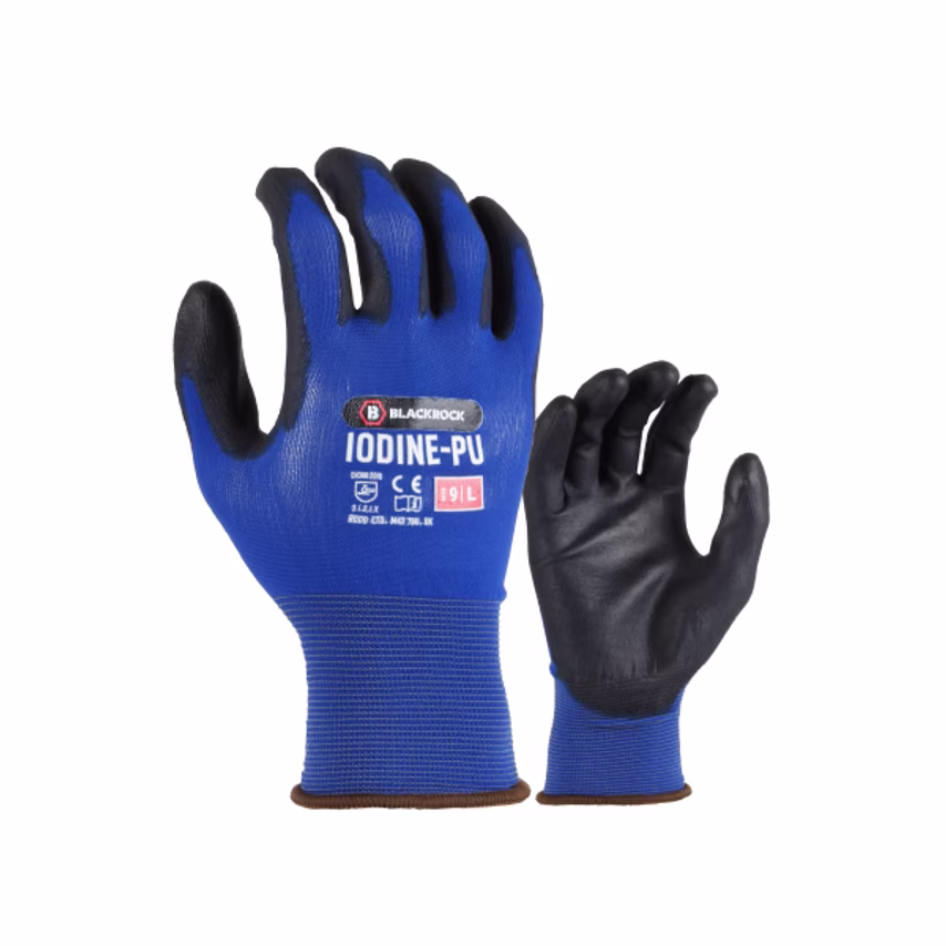 Blackrock Iodine-Pu Glove Size M- you get 48