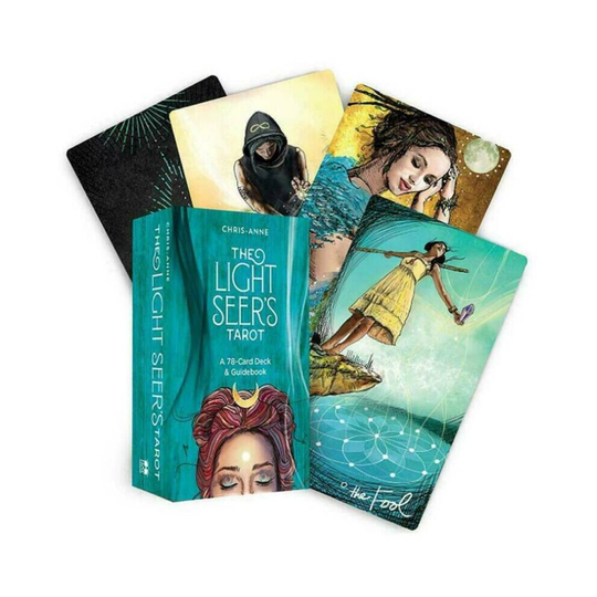 English The Light Seer's Tarot Oracle Cards A 78-Cards Deck Guidebook Board Game