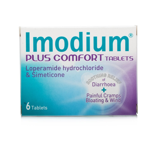 Imodium Plus Comfort 6 Tablets