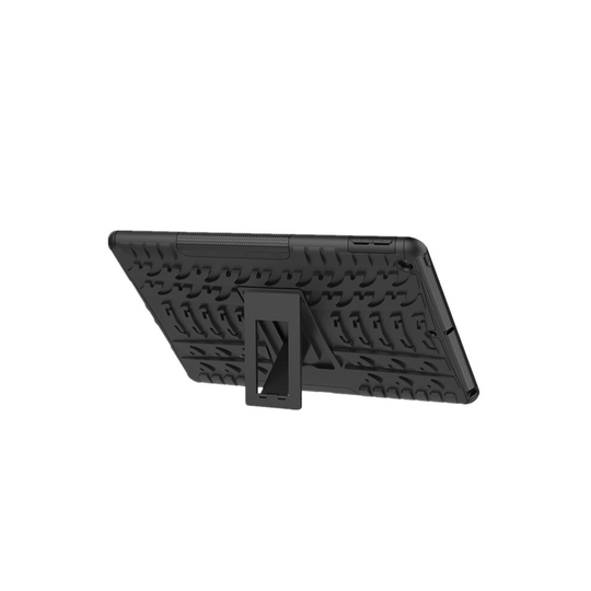 Armor Shockproof Anti-slip PC Tablet Protective Case with Stand for iPad 10.2 inch 2019 BLACK COLOUR