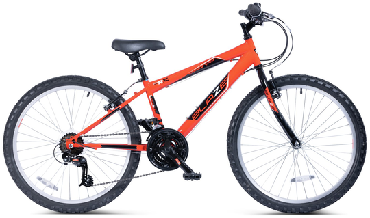 Piranha Blaze 24 inch Wheel Size Kids Mountain Bike