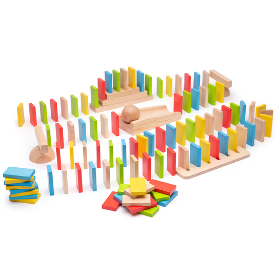Bigjigs Toys Wooden Domino Run