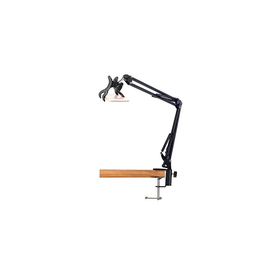 AYIZON Smartphone Video Mount, Overhead Articulating Arm Phone Holder Stand for Baking Crafting Demo Videos/Live Streaming