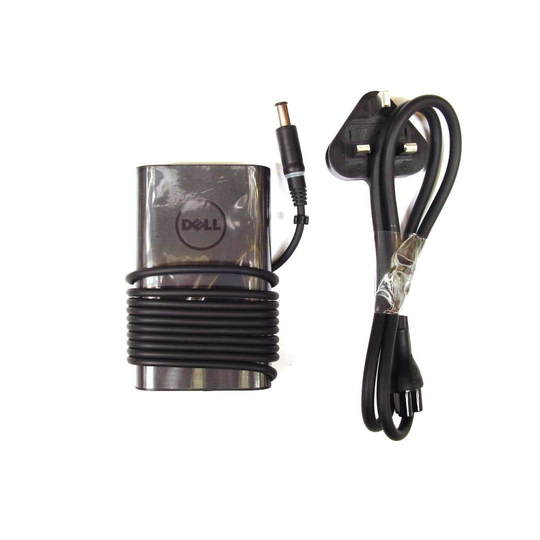 Genuine Dell Slim 65W AC Laptop Charger & Cable Inspiron Latitude