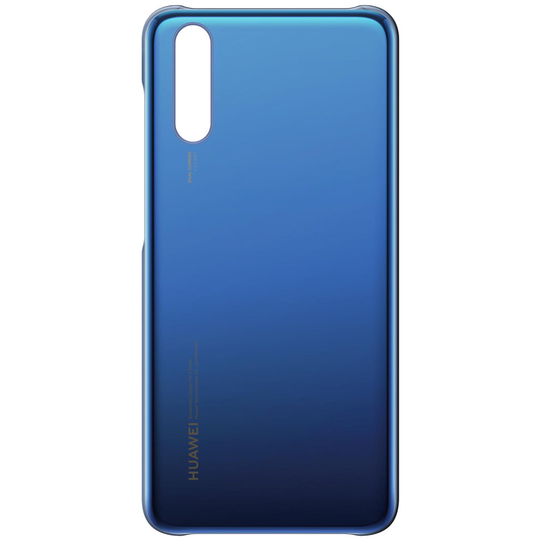 Original Huawei glossy cover mirror case for Huawei P20 - Dark blue