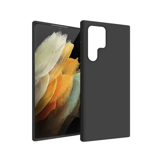 Silicone case Samsung Galaxy S22 Ultra - Black