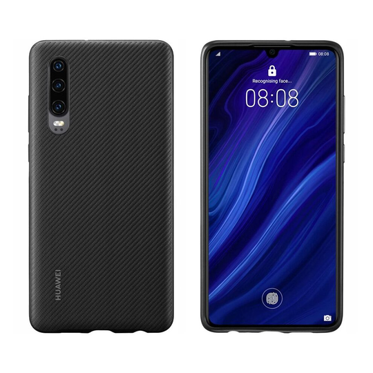 Huawei PU Protective Case Cover for Huawei P30 - Black - 51992992