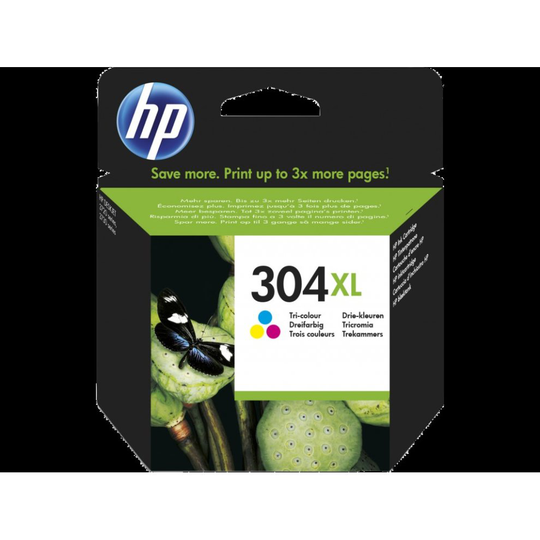 HP 304XL Tri-color Original Ink Cartridge