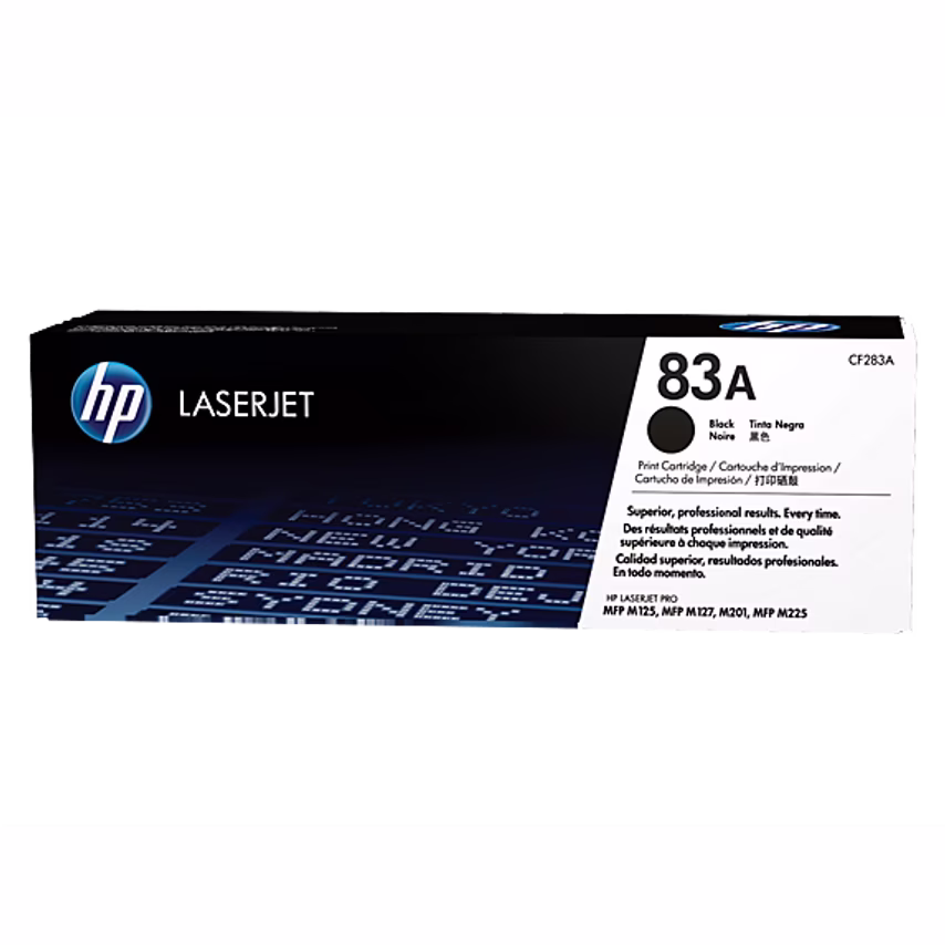 HP 83A Black Standard Capacity Toner 1.5K pages for LaserJet Pro M201/M125/M127/