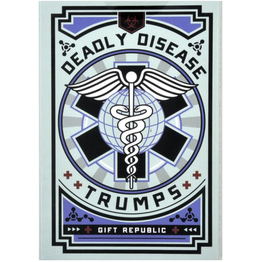 Gift Republic Deadly Disease Trumps Card Game
