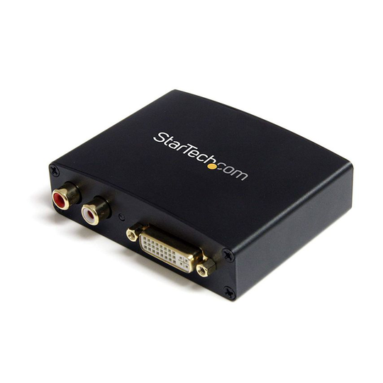Startech DVI to HDMI Video Converter with Audio