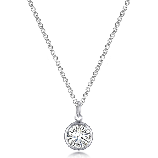 Crystal Necklace Created with Swarovski Crystals