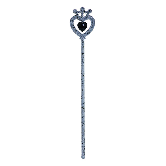 Official Forum BA2995 Zombie Wand with Black Heart Stone Costume Accessories