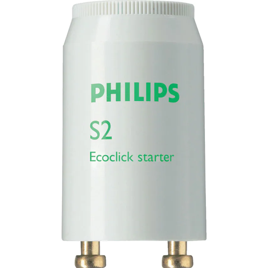 Philips Lighting 928390720238 S2 4-22W SER220-240VFL. Lamp Starter WH Euro, Pack