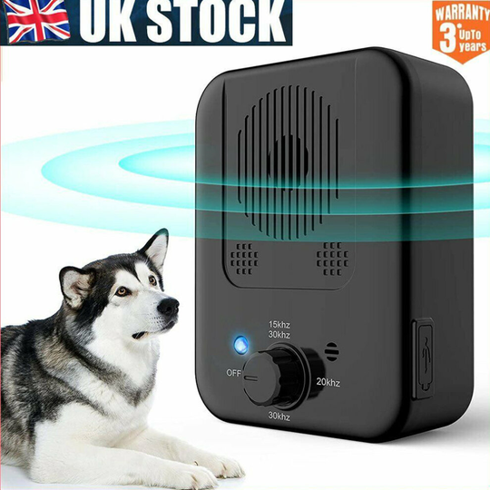 Dog Anti Barking Control Device Bark Stop Repeller Ultrasonic Silencer
