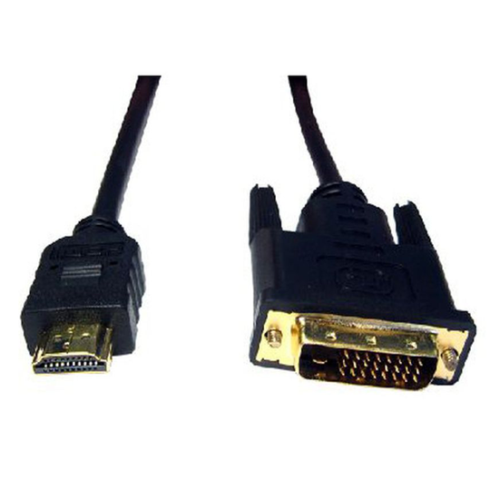 Cables Direct Cables Black HDMI M-DVI-D Dual Link Cable GD