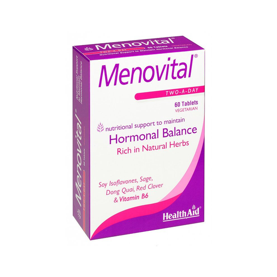 HealthAid Menovital Soy Isoflavones 60 Vegetarian Tablets