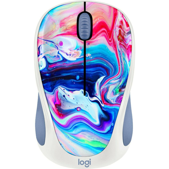 Logitech - Design Collection Wireless Optical Mouse - Cosmic Play 910-005837 NEW