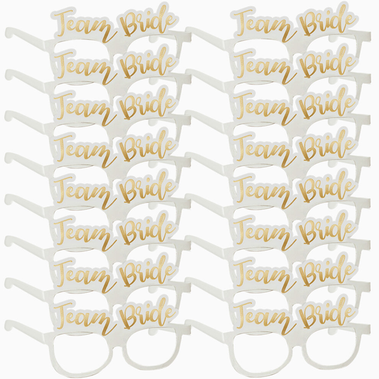 (16pk) Hen Party Glasses | Bride To Be Glasses | Hens Bridal Party Prop