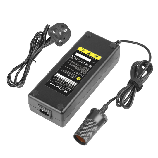 AC to DC Converter 10A 120W, 110V 240V to 12V Car Cigarette Lighter Socket AC DC Power Supply Charging Adapter