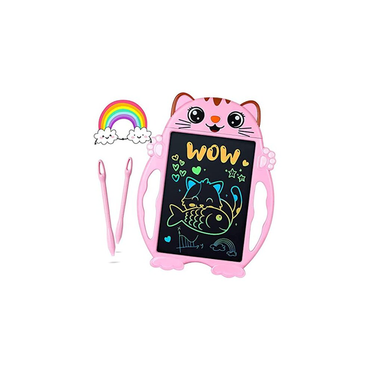 Gifts for Girls Kids Toys - Learning Educational Girls Toys Age for 3 4 5 6 + Year Olds - LCD Writing Drawing Tablet Kids Doodle Magic Board - Childre
