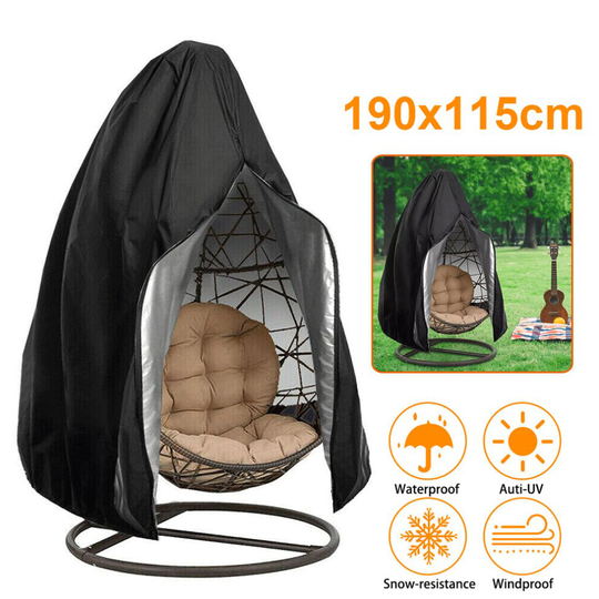 Patio Hanging Egg Chair Cover Outdoor Swing Egg Chair Cover Waterproof