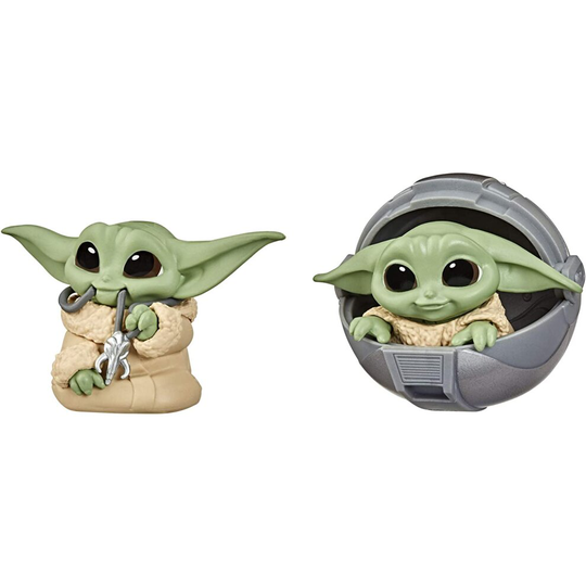 Star Wars The Bounty Collection Series 2 The Child Collectible Toys 2.2-Inch Child Pram, Mandalorian Necklace Figure 2-Pack
