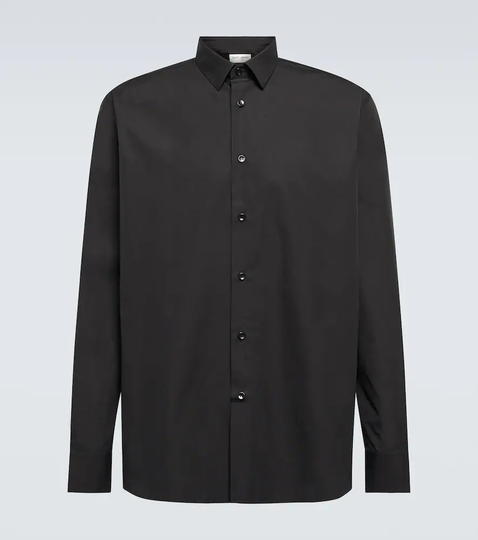 Cotton poplin shirt