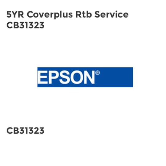 Epson 5YR Coverplus Rtb Service CB31323- you get 2