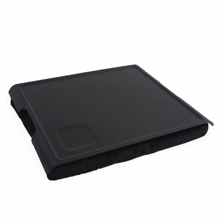 Bosign Laptray Large Anti-slip Plastic Black with Black Cushion
