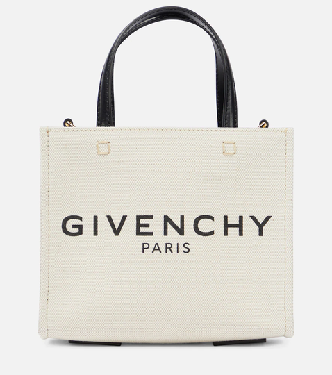 G Mini canvas tote bag