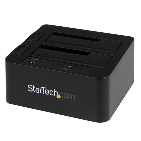 Startech USB 3.0 eSATA Dual Hard Drive Dock UASP- you get 3