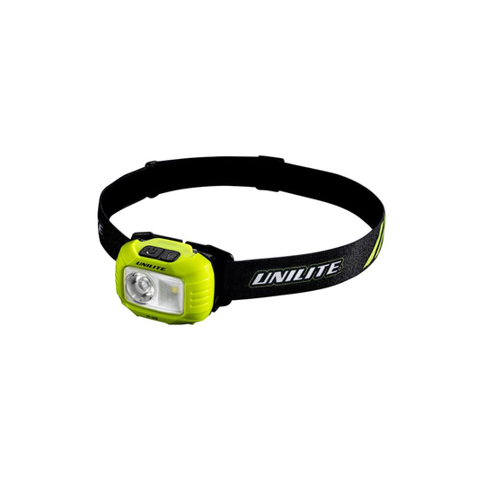 Unilite 450 Lumen AAA Battery Head Torch with Flood and Spot Beam