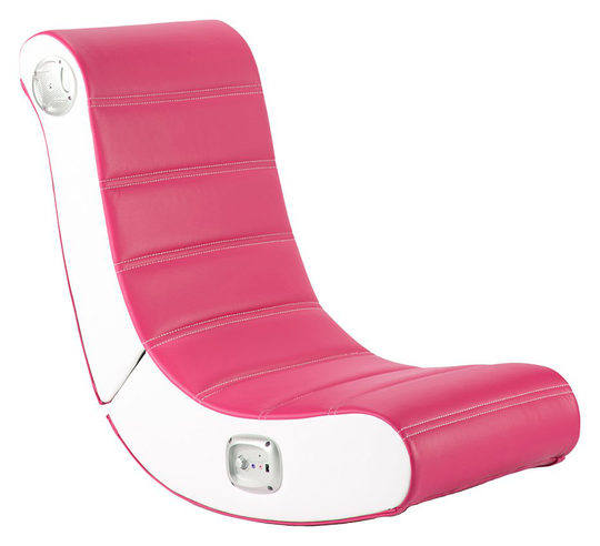 X-Rocker Play Gaming Chair - Pink