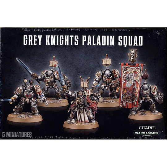 Games Workshop Warhammer 40,000 Grey Knights Paladin Squad Plastic Kit